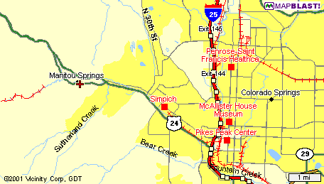 map of city